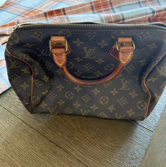 Louis Vuitton Brown Monogram Satchel